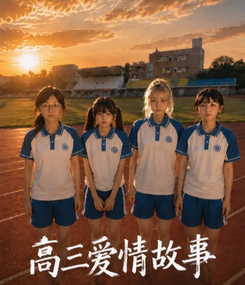 《高三爱情故事》短剧海报，青春校园题材，2026年9月17日上映