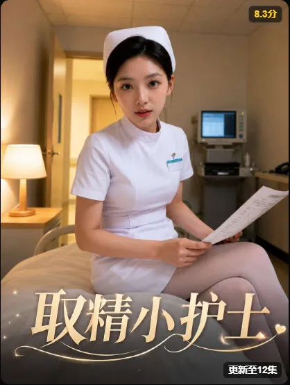《小护士》短剧海报，职场温情题材，2026年4月30日上映